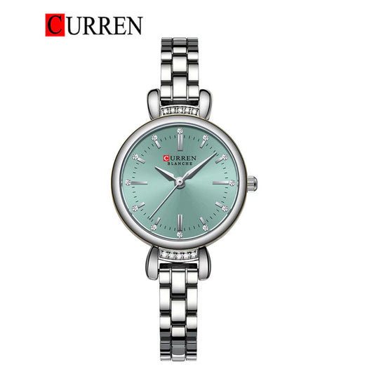 CURREN Original Brand Stainless Steel Band Wrist Watch For Women